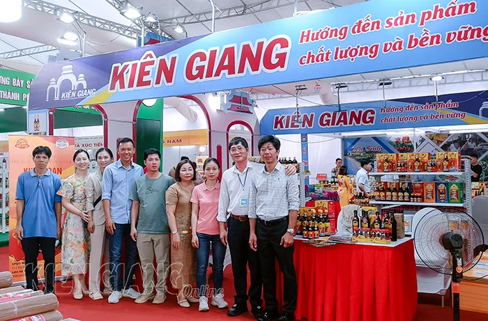 25 sản phẩm chủ lực của Kiên Giang tham gia hội chợ tại TP. Hà Nội